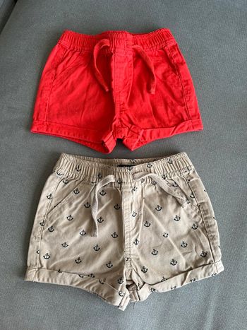 Short bébé garçon 6 mois