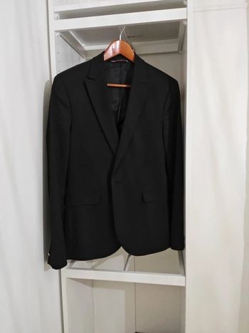 Veste de costume blazer noir marque Devred extra slim fit Taille 50