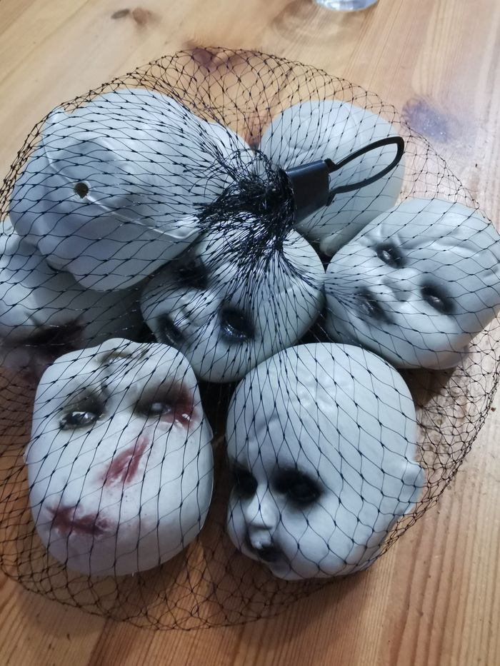 Tête de morts Halloween