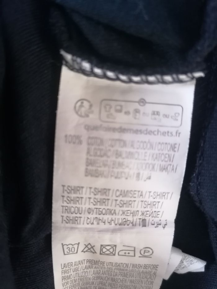 T-shirt manches longues 💙 garçon 12 ans - photo numéro 5