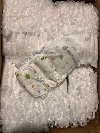 Lot 120 couches culottes taille 6