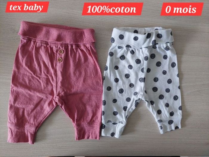 Pantalon fille 0 mois