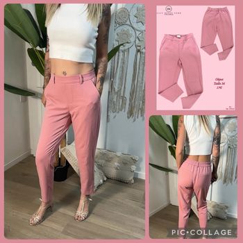 🌸 Pantalon fuselé rose poudré – Object – Taille 36 NEW 🌸