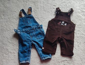 Salopettes garçon 6 mois