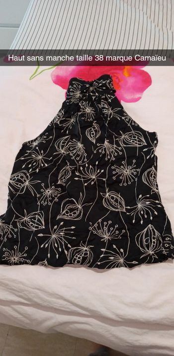 Haut sans manche taille 38 marque Camaïeu