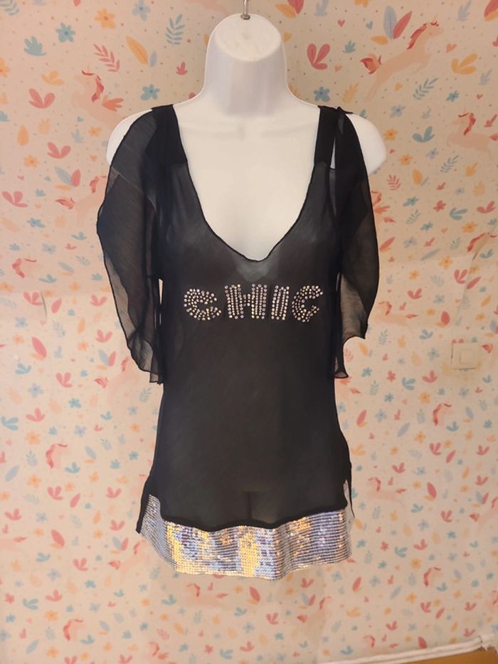 Tunique à sequins