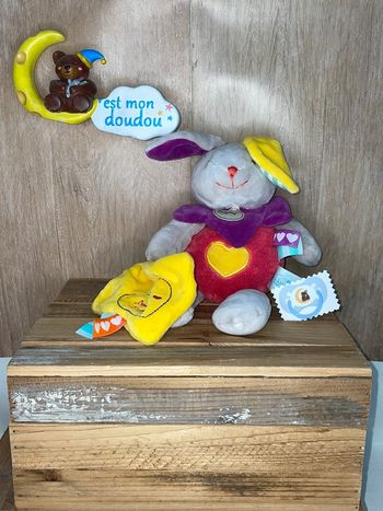 NAT132 doudou lapin 🐰 babynat