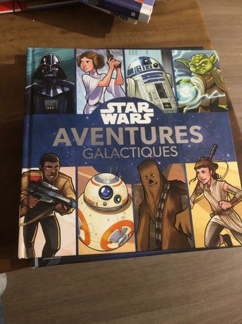 Livre star wars aventures galactiques