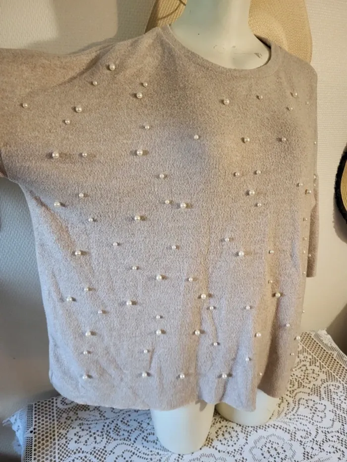 Pull perles - photo numéro 2