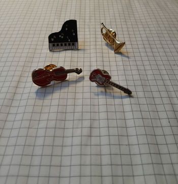 Pins instruments de musique