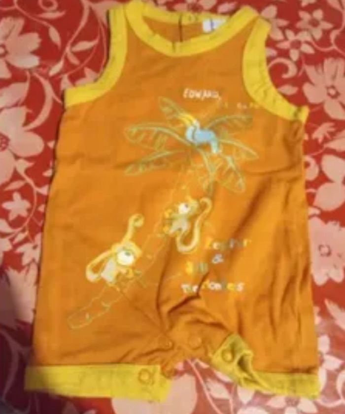 Lot de 3 bodys à jambes pour garçon en 3 mois - photo numéro 3