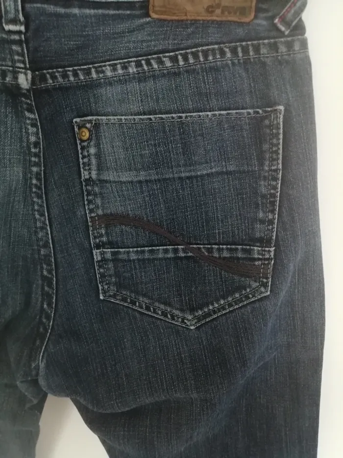 Jean regular fit celio bleu - photo numéro 9