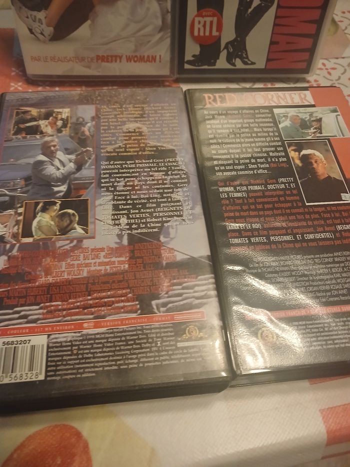 4 VHS avec Richard Gere - photo numéro 5