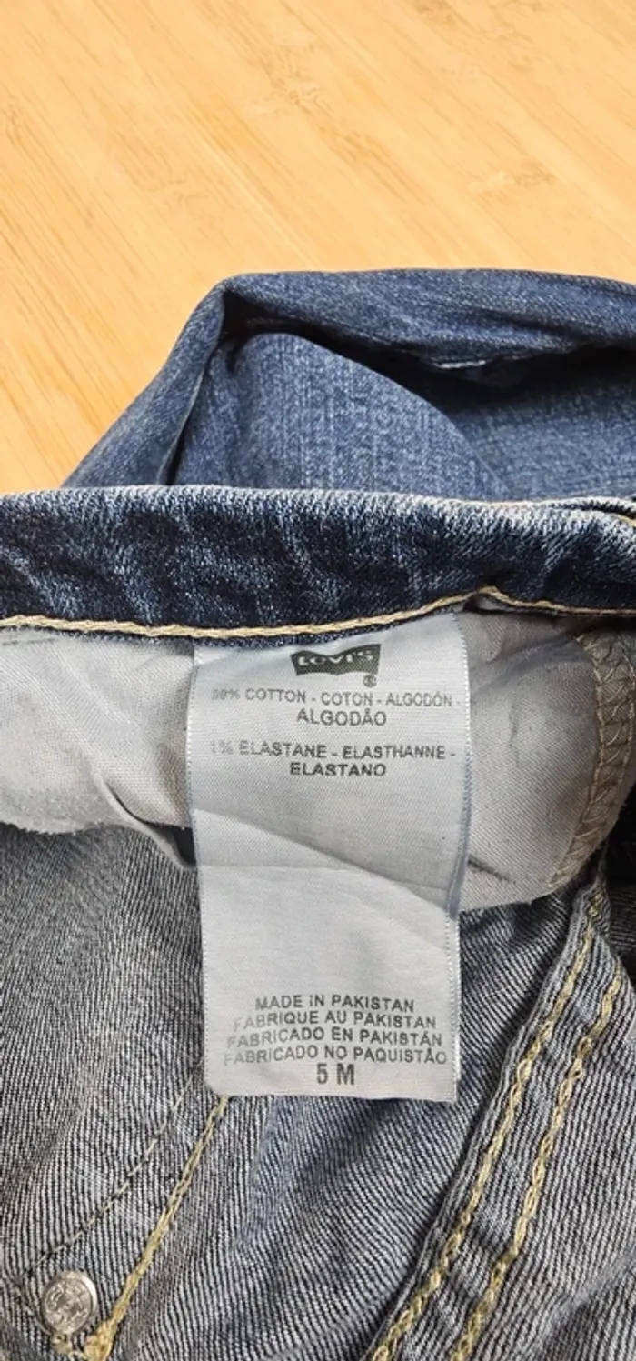 Jeans Levi's 524 T:34/36 - photo numéro 8