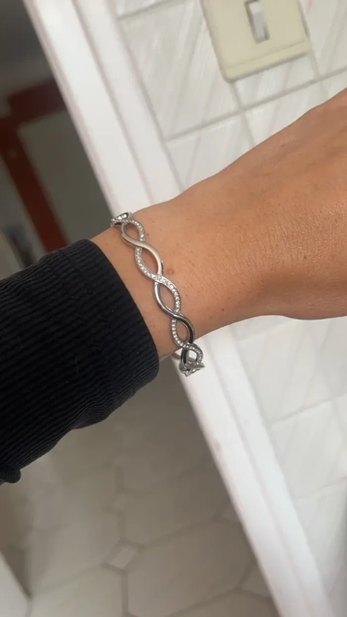 Bracelet jonc acier Neuf - photo numéro 2