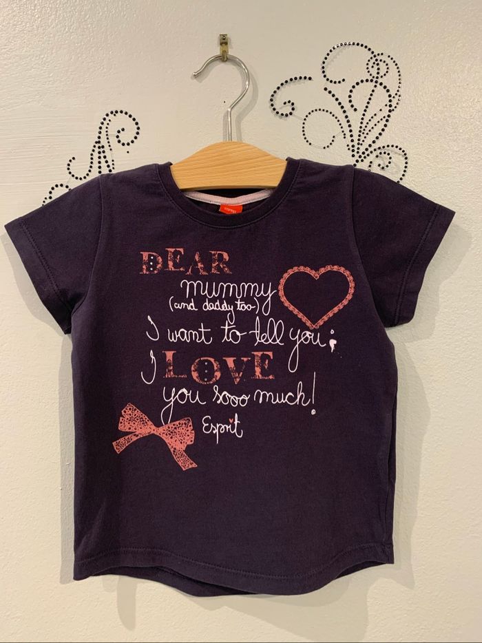 Tee-shirt Esprit 2/3 ans 92/98 cm