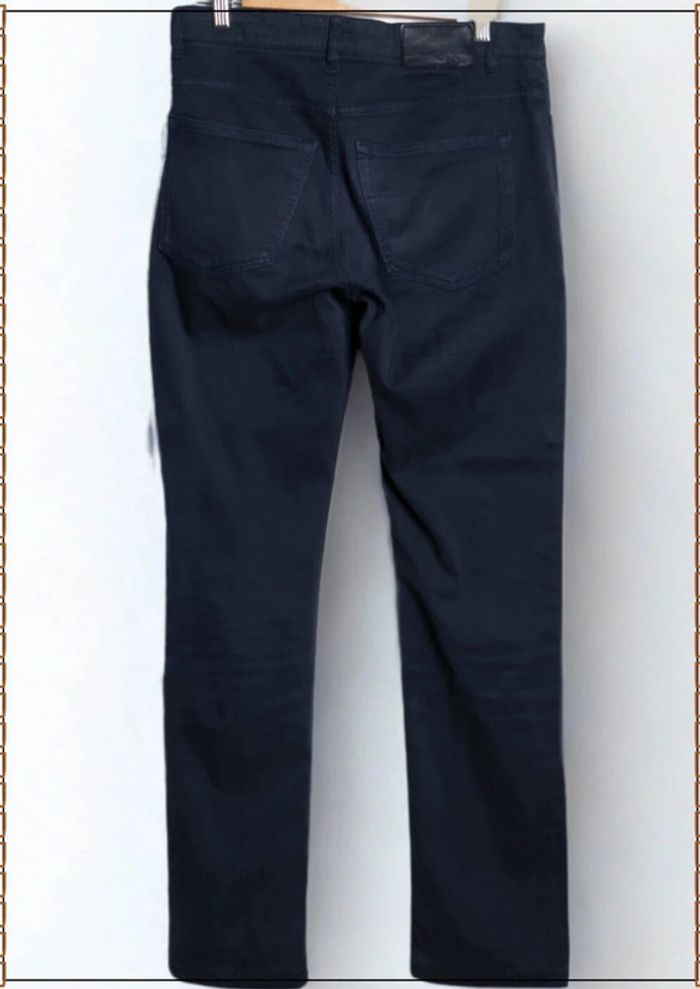 Pantalon chino bleu marine Hugo Boss Taille 40 - photo numéro 5