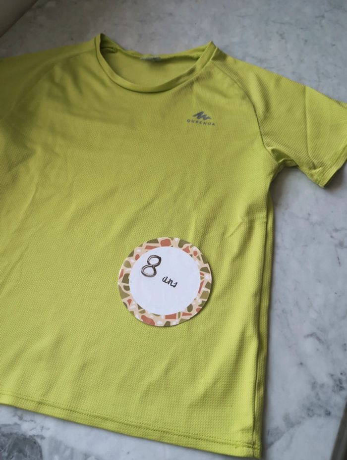 Tee-shirt sport respirant 7/8 ans - photo numéro 2