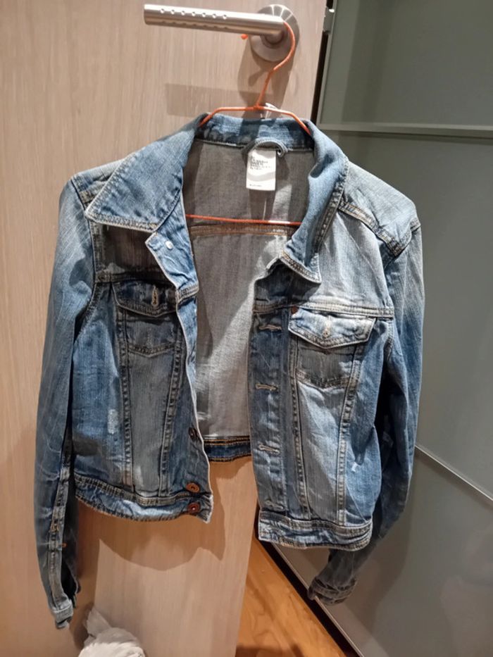 Veste en jean bleu H&M s