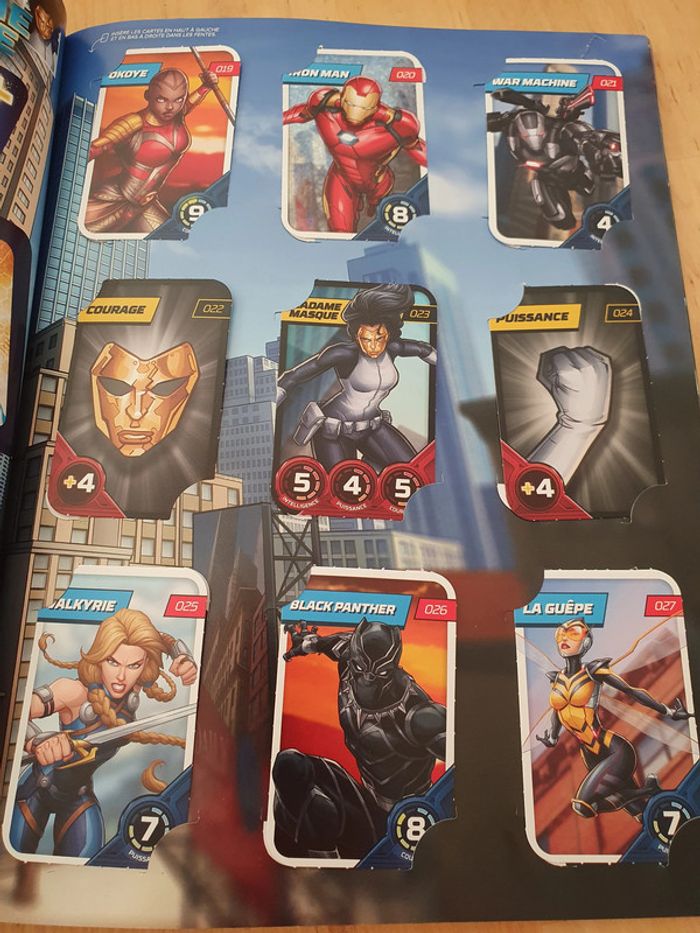livre défie tes héro marvel complet - photo numéro 7