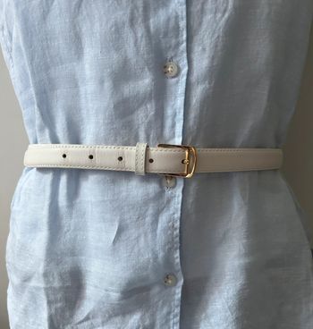 Ceinture en cuir Maison Boinet