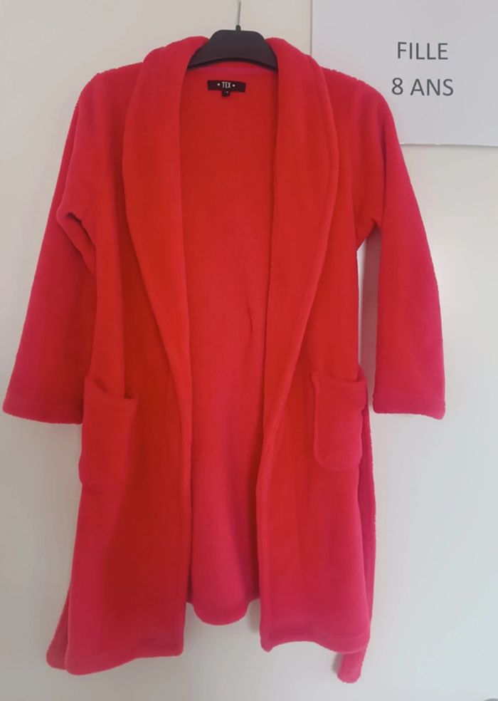Robe de chambre 7/8 ans tex