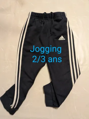 Jogging Adidas marine 2/3 ans