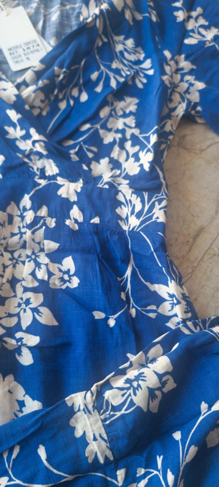 Robe longue Ycoo - Bleu - photo numéro 5
