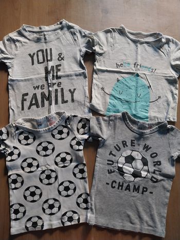 Lot Tee-shirts bébé 2 ans