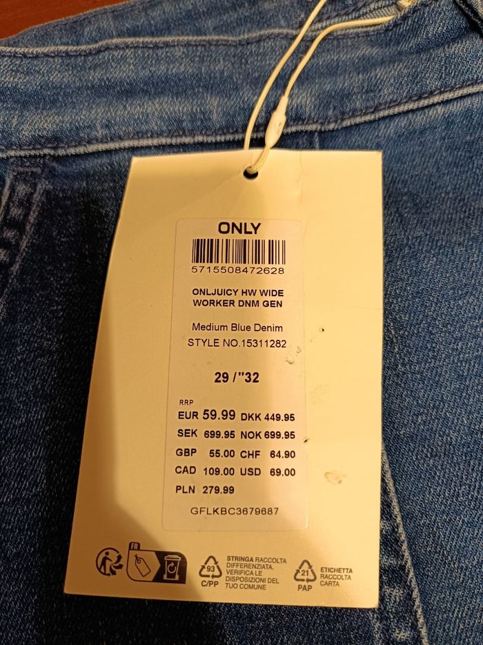 Jeans large taille haute - photo numéro 3