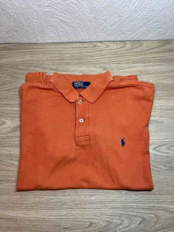 Polo, Ralph Lauren - couleur corail - taille M