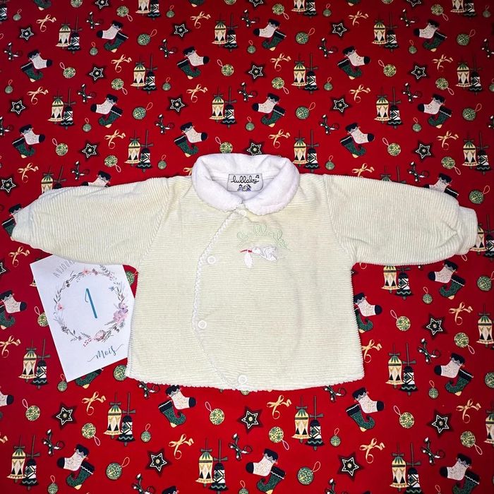 Gilet Lullaby cigogne 0-1 mois TBE (1€) - photo numéro 3