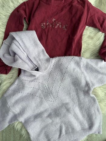 Lot de pulls hiver fille