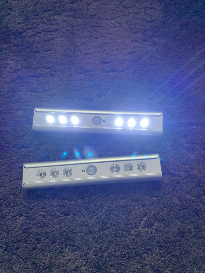 Lot de 2 Détecteurs à led