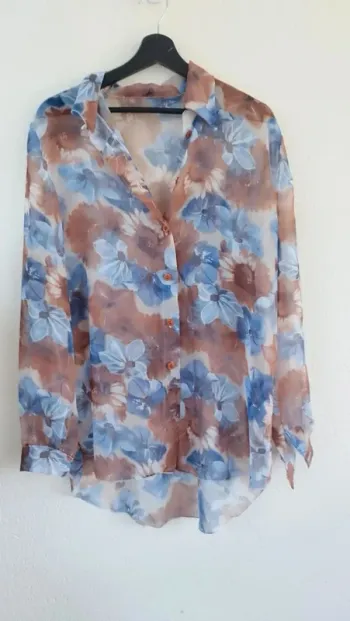 Chemisier fleuri - Vintage - taille 44