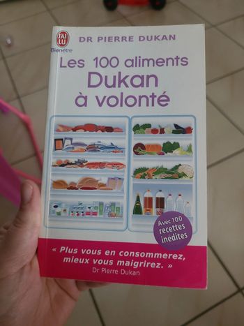 Livre les 100 aliments Dukan à volonté