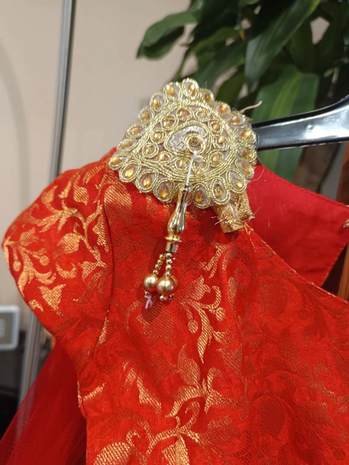 Tenue lenga enfants rouge 6/8 ans - photo numéro 2