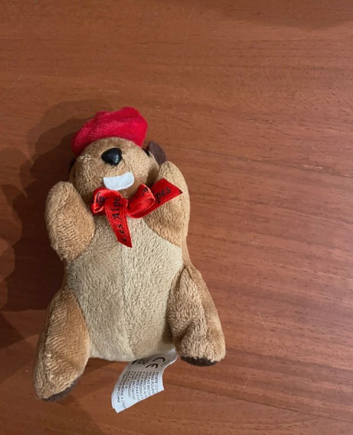 Peluche marmotte