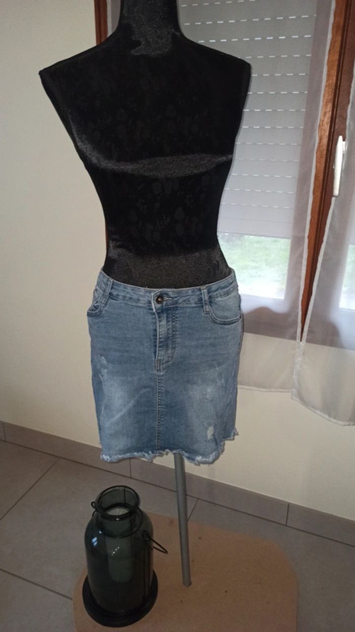 Jupe jean