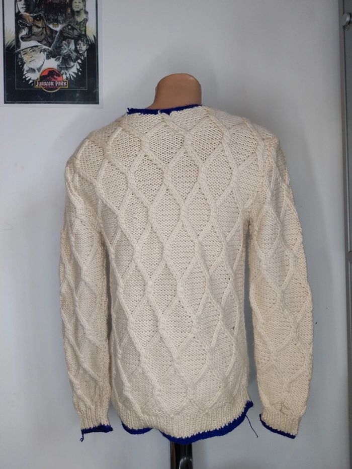 Pull torsadé 100% laine - photo numéro 2