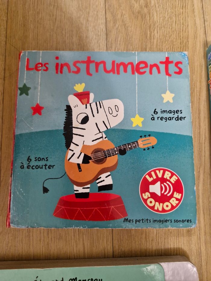 Lot de 4 livres interactifs + 1 offert bébé 12/24 mois - photo numéro 6
