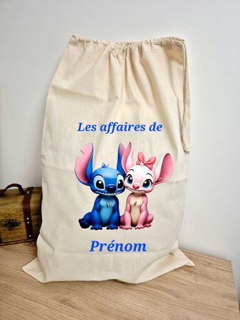 Pochon xl personnalisé stitch