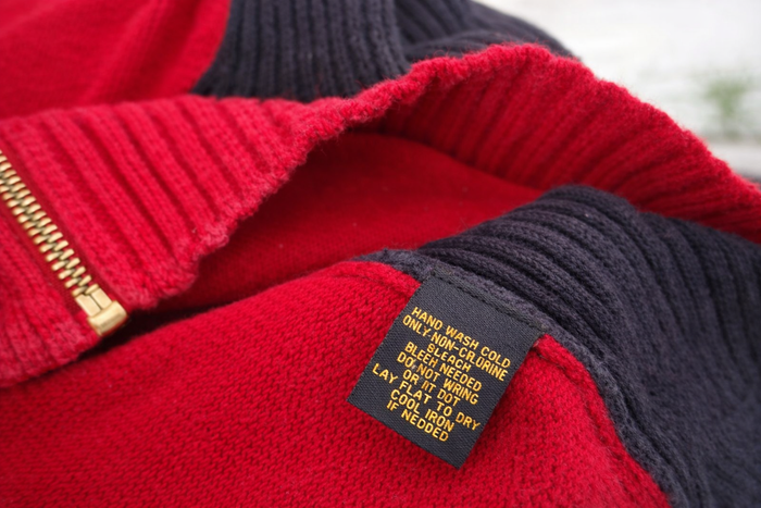 Gilet zippé Lauren Ralph Lauren rouge & noir – Femme - photo numéro 5