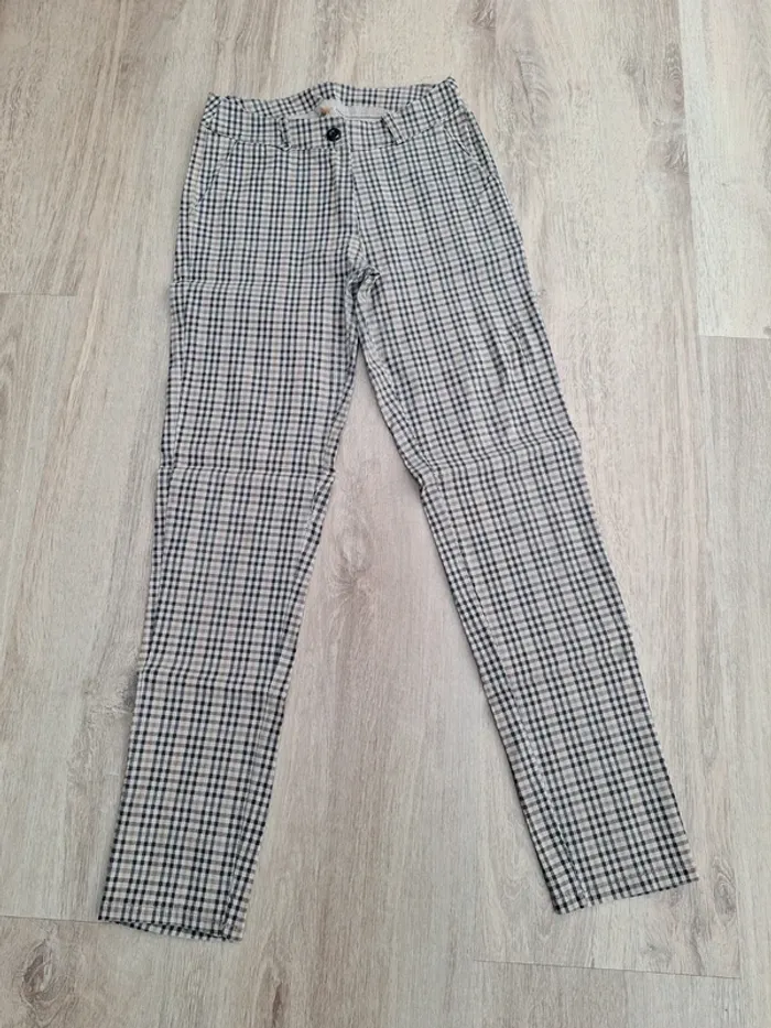 Pantalon à carreaux Taille S