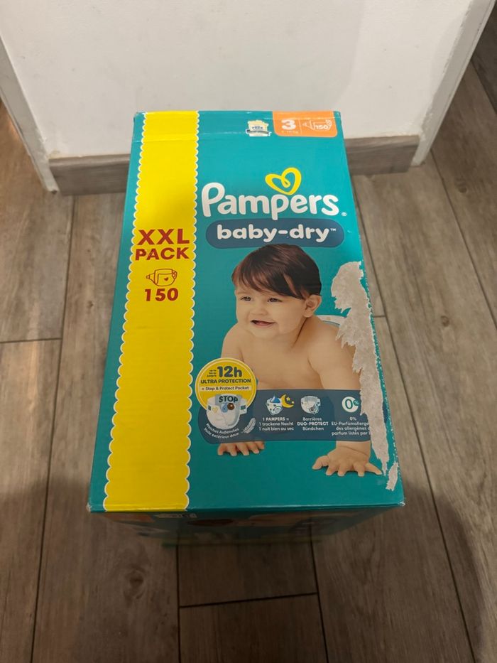 150 couche Pampers taille 3 - photo numéro 2