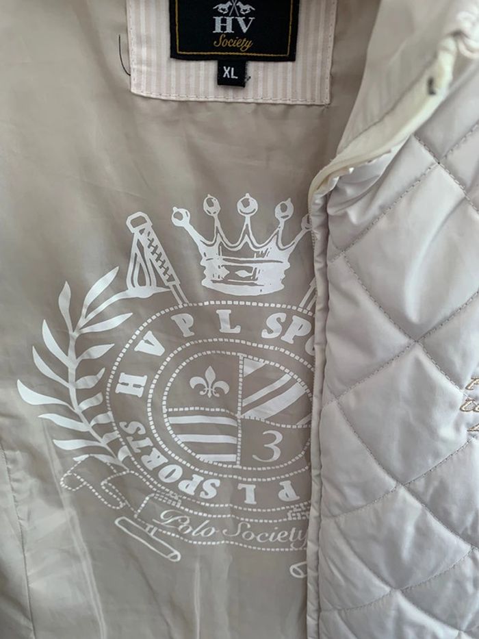 vetements d'exterieur Hv Society crème taille Xl - photo numéro 8
