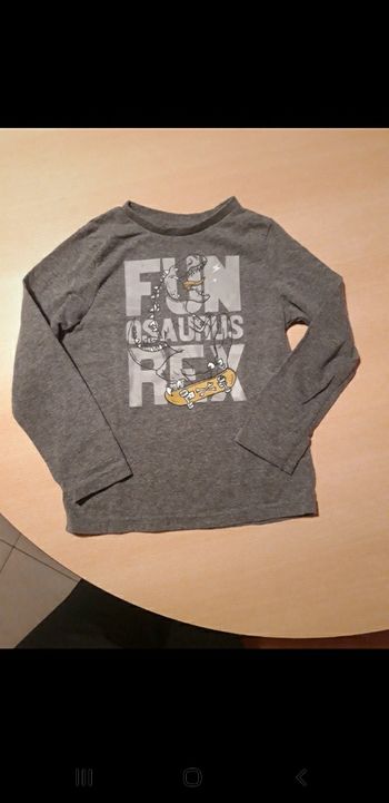 Tee-shirt manches longues 5 ans