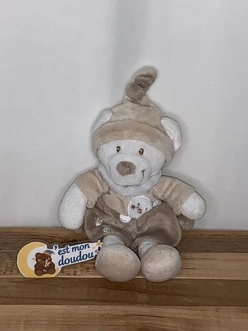 NIC217 doudou ours 🐻 nicotoy