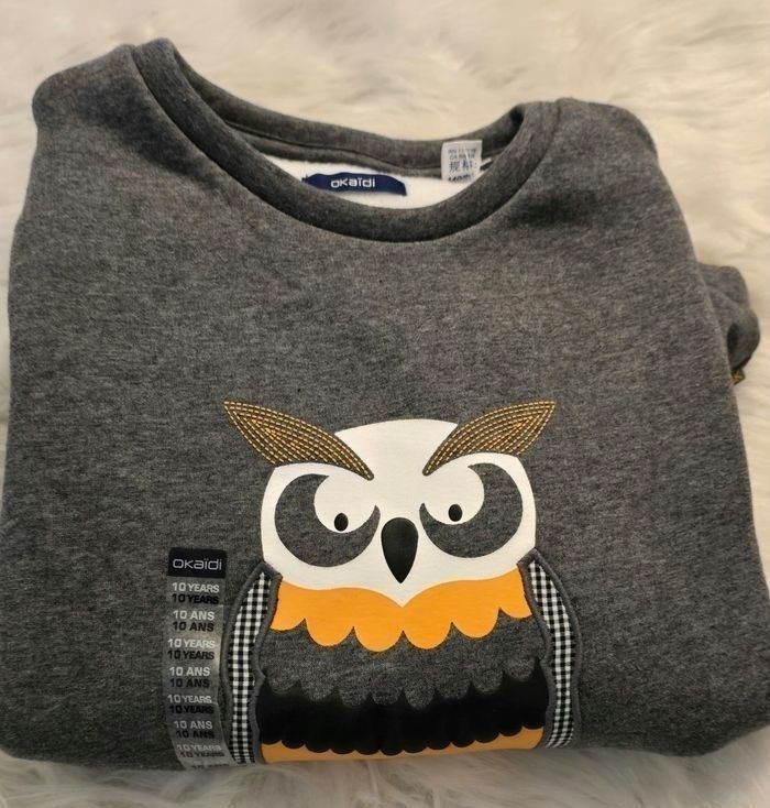 Neuf (non porté) 🏷🩷🤩👌 😍 superbe sweat molleton et molletonné  10 ans fille 🩷🤩👌😍 - photo numéro 2