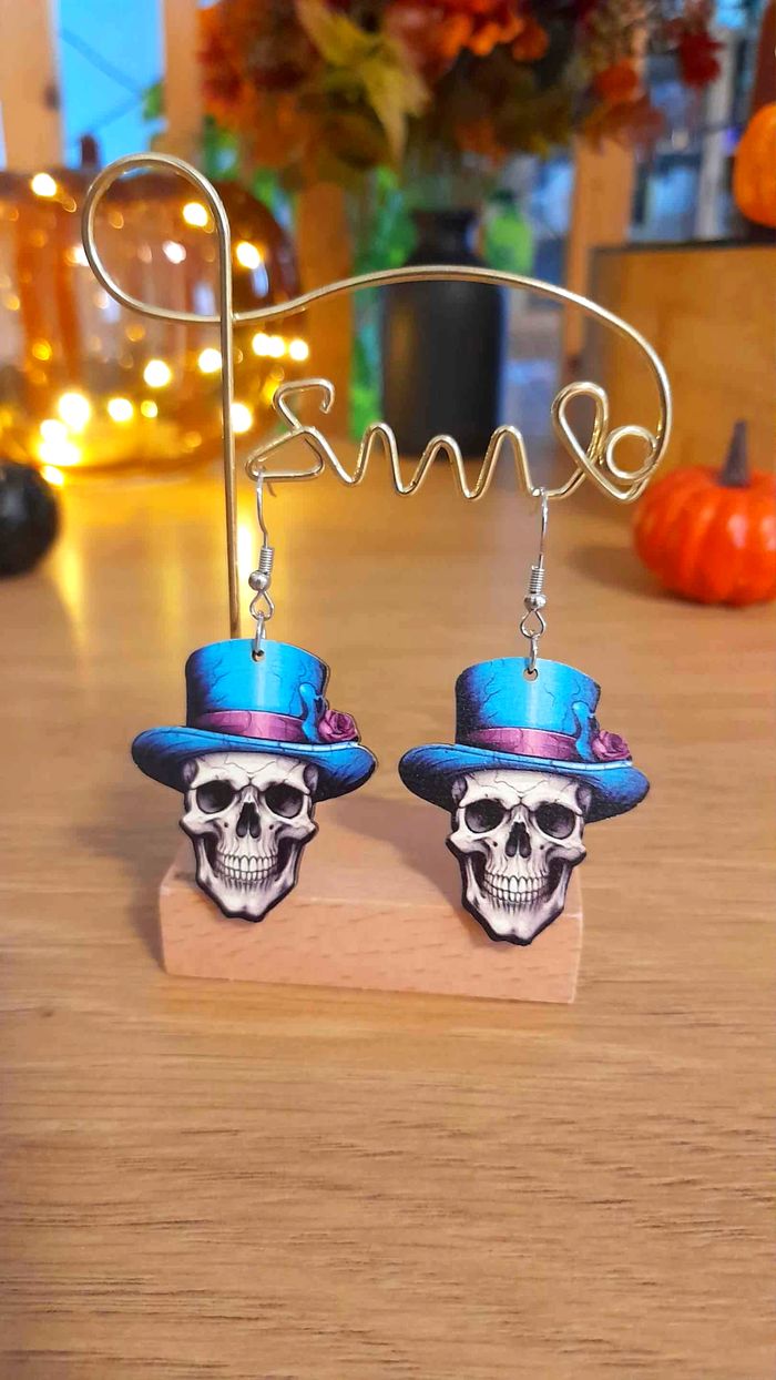 Boucles d’oreilles Halloween